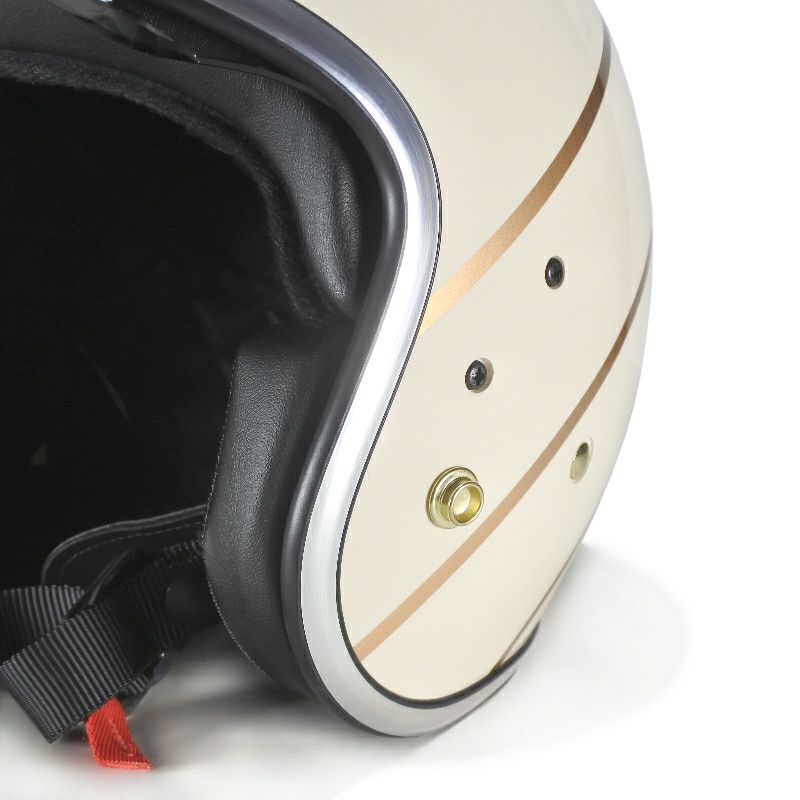 ANDRESシリーズ インナーバイザー ジェットヘルメット アイボリーホワイト feture 5