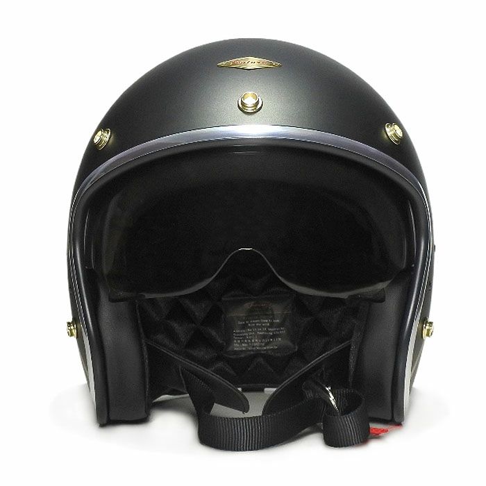 ANDRESシリーズ インナーバイザー ジェットヘルメット オリーブグリーン feture 2