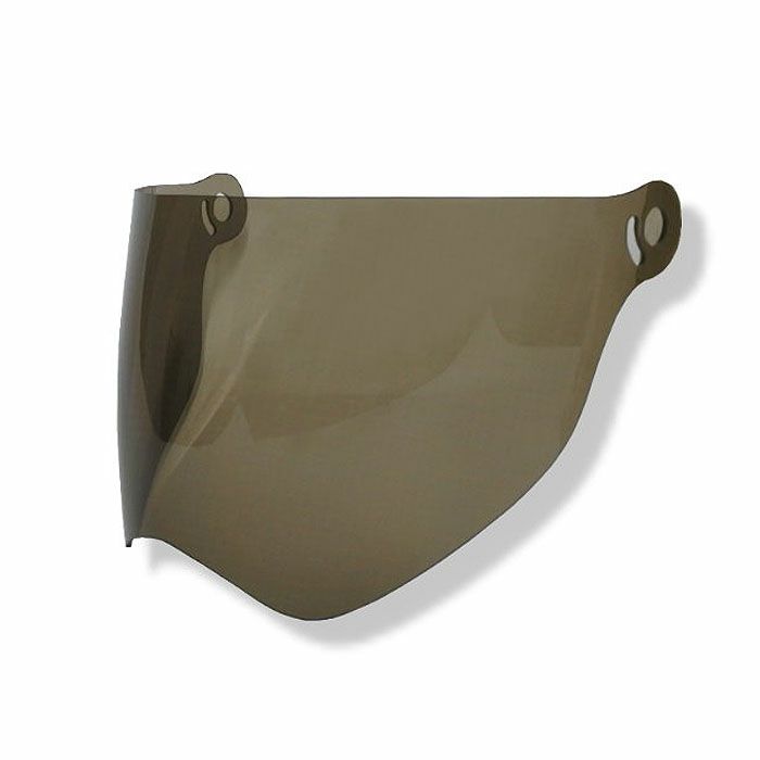 MODER LOUISEシリーズヘルメット用 シールド ライトスモーク feture