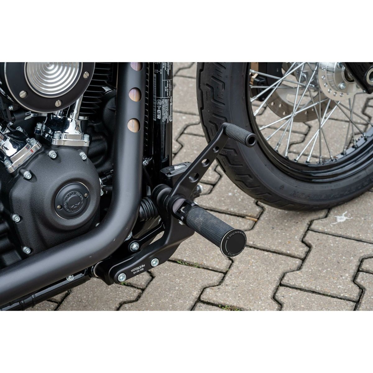 サンダーバイク SP-Sデザイン グリップ/フットペグ エンドキャップ2