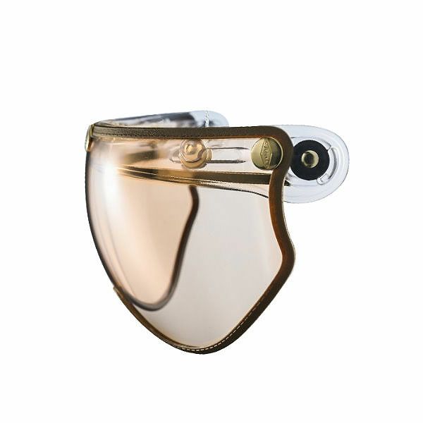 フリップアップ ハーフシールド ブラウントリム ライトアンバー feture 2