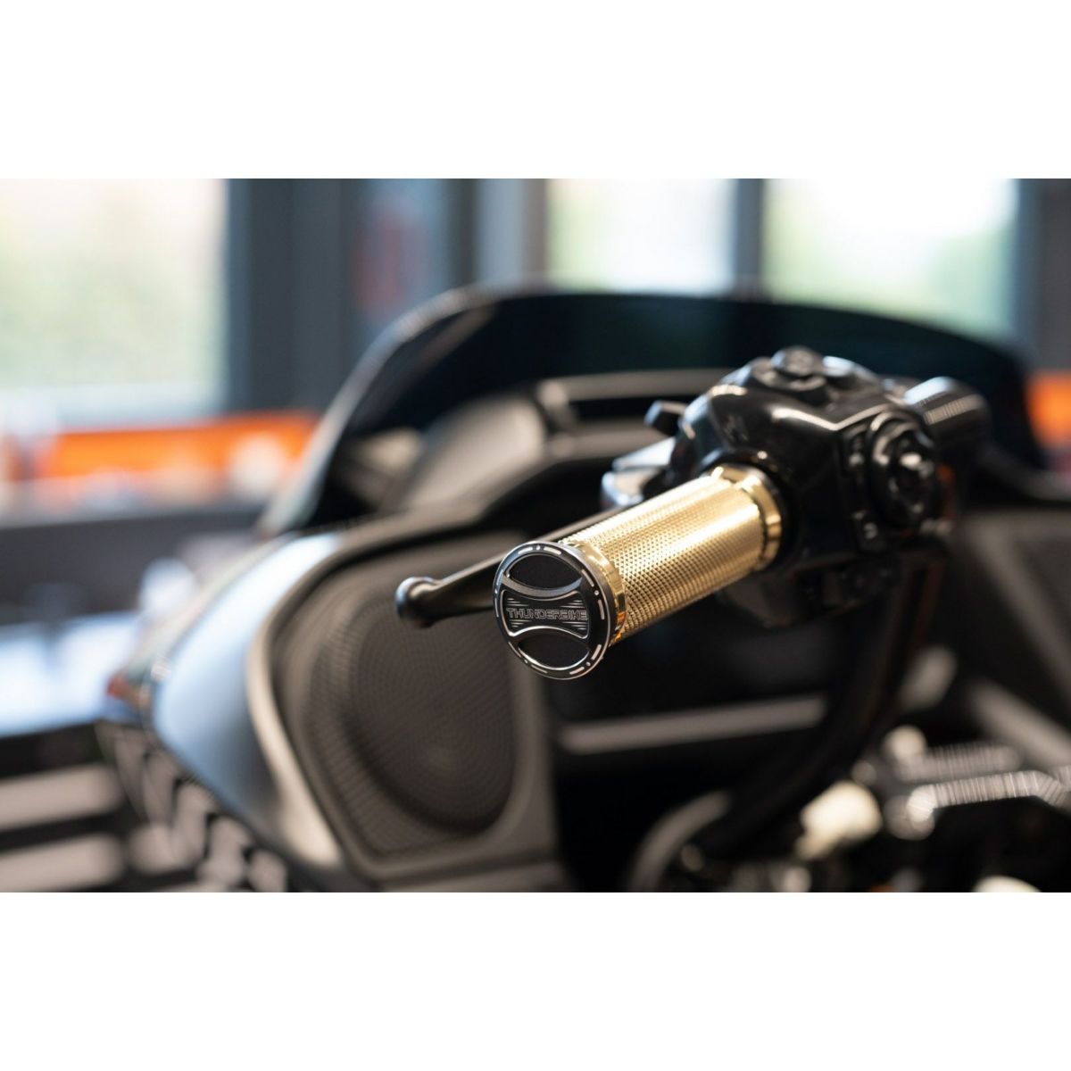 サンダーバイク トルク2.0デザイン グリップ/フットペグ エンド2