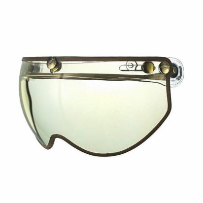 【SALE】フリップアップ ハーフシールド ブラウントリム ライトイエロー feture