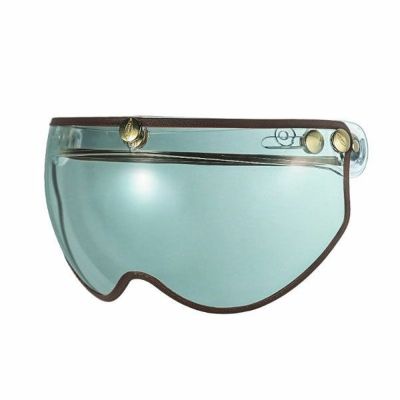 【SALE】フリップアップ ハーフシールド ブラウントリム ライトグリーン feture