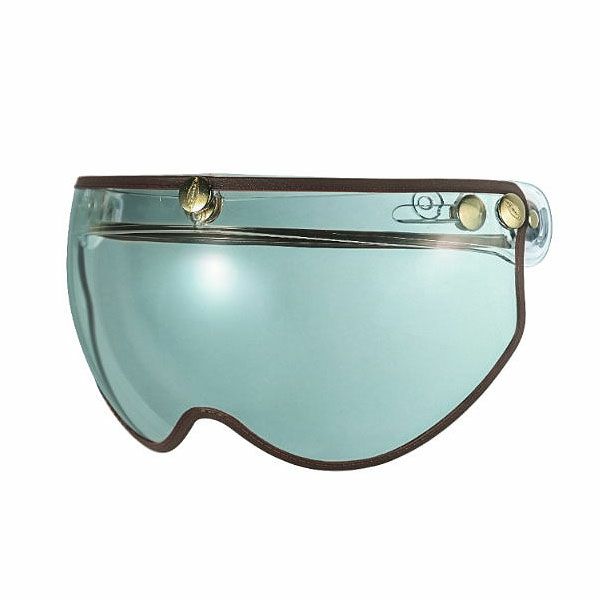 フリップアップ ハーフシールド ブラウントリム ライトグリーン feture