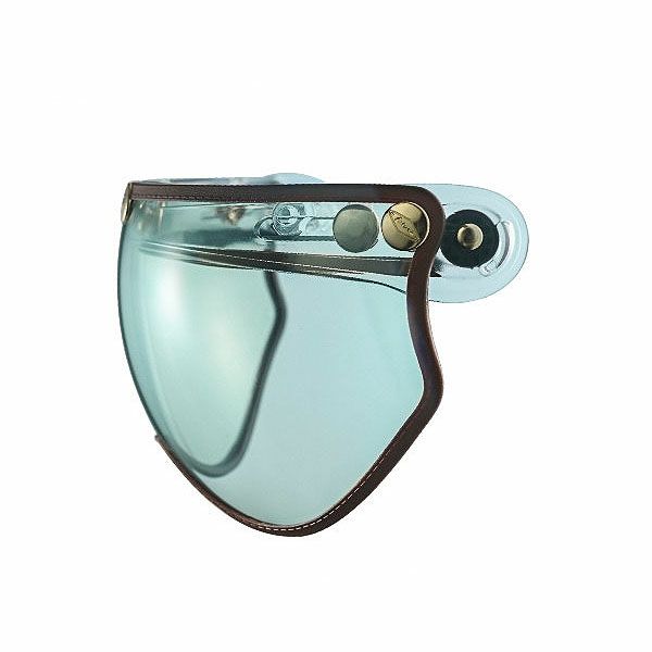 フリップアップ ハーフシールド ブラウントリム ライトグリーン feture 2