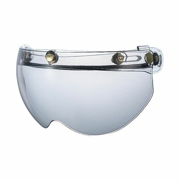 フリップアップ ハーフシールド ライトスモーク feture