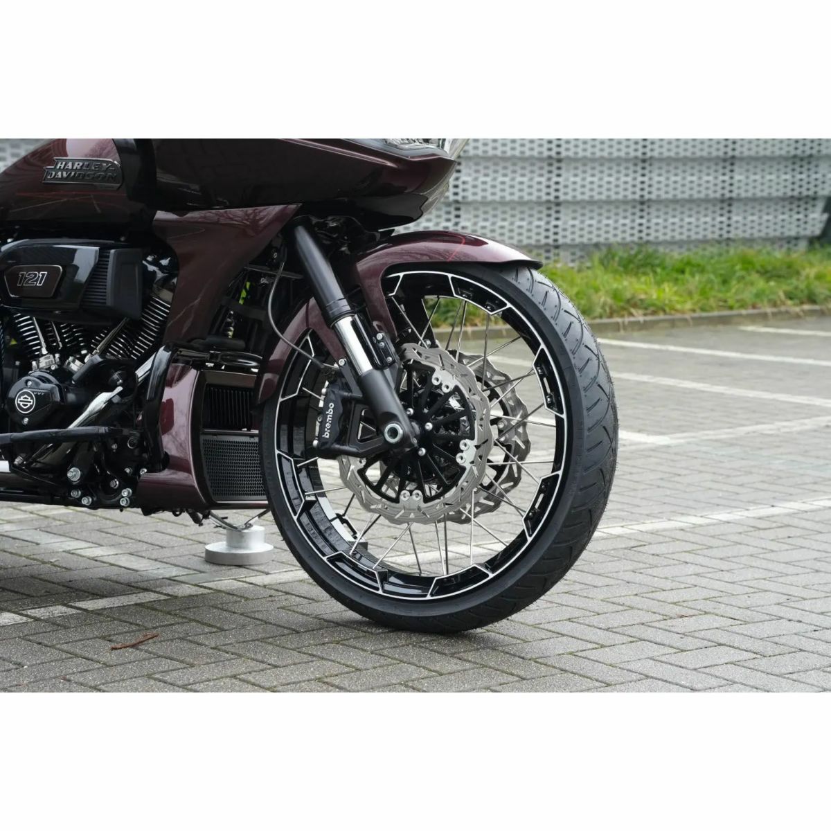 2024以降 ツーリング 23インチ用 フロントフェンダー (未塗装)1