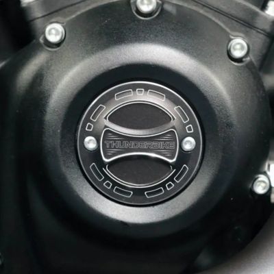 M8 ツーリング、ソフテイル、トライク トルク2.0デザイン TBロゴ入り タイマーカバー サンダーバイク