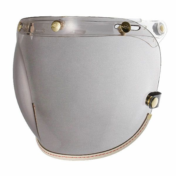 フリップアップ バブルシールド ミルキーレザートリム ライトスモーク feture