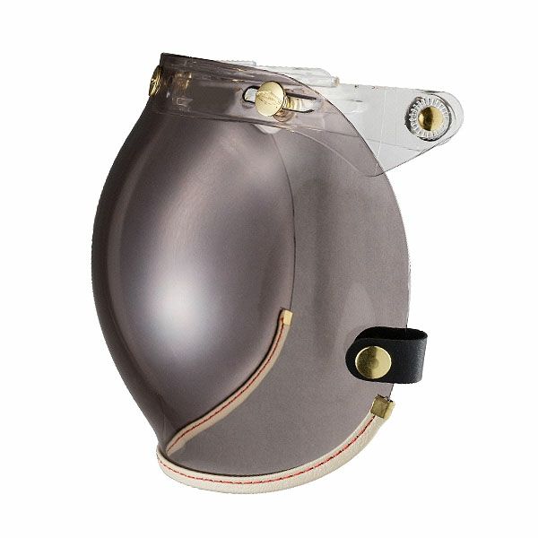 フリップアップ バブルシールド ミルキーレザートリム ライトスモーク feture 2