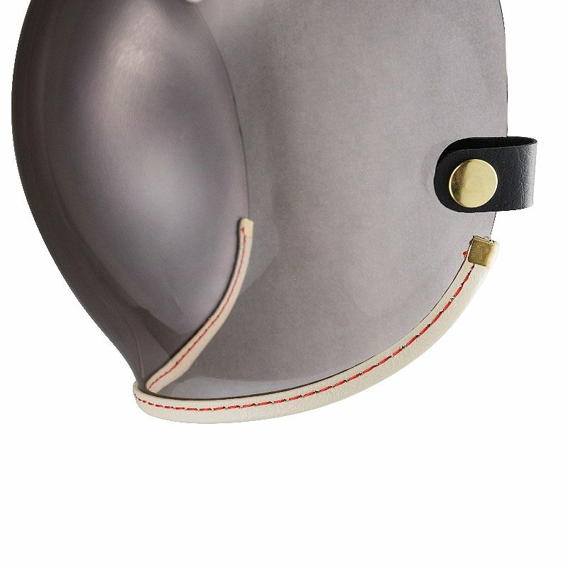 フリップアップ バブルシールド ミルキーレザートリム ライトスモーク feture 4