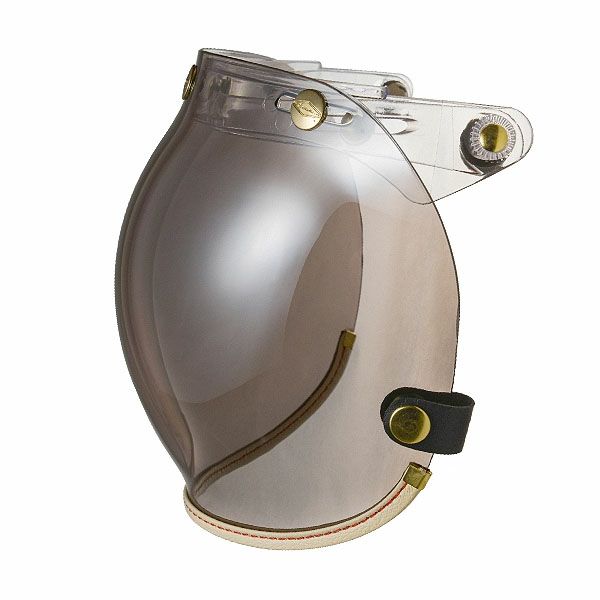 フリップアップ バブルシールド ミルキーレザートリム ライトシルバースモーク feture 2