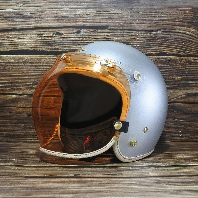 フリップアップ バブルシールド ミルキーレザートリム アンバースモーク feture 5