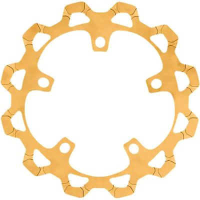 2024以降 ツーリング 320mm フロントブレーキローター (ゴールド) リンダル