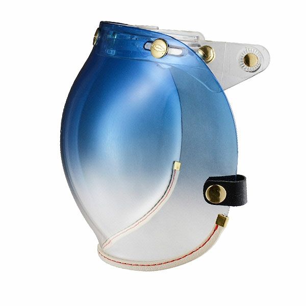 フリップアップ バブルシールド ミルキーレザートリム グラデーションブルースモーク feture 2