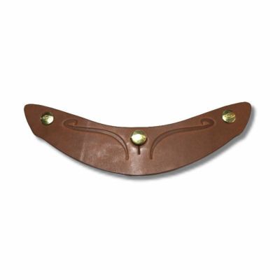 【SALE】ACE エクストリームショート レザーバイザー コーヒーカラー feture