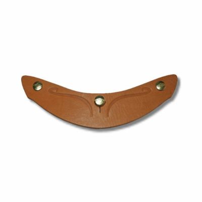 【SALE】ACE エクストリームショート レザーバイザー ブラウン feture