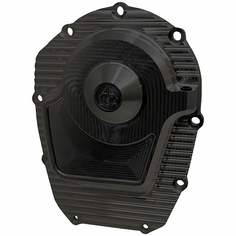 M8 ツーリング、ソフテイル、トライク コンペティション・ロープロフィルカムカバー (ブラック)1