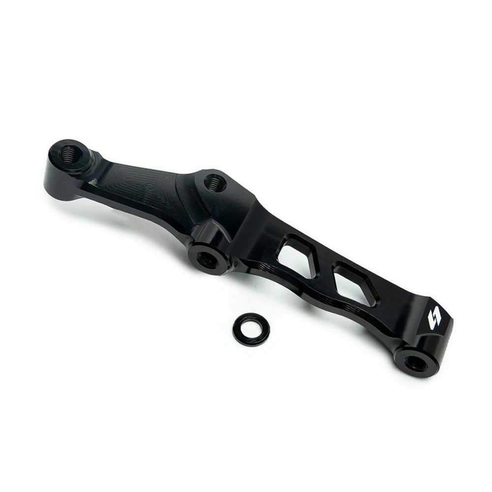 シングルディスク用 ラジアルマウントキャリパーブラケット 108mmピッチ ブラック クラウス 