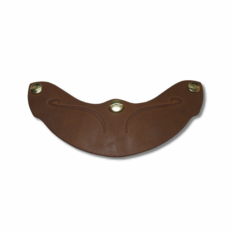 ACE ショート レザーバイザー コーヒーカラー feture