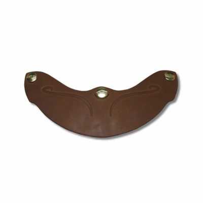ACE ショート レザーバイザー コーヒーカラー feture