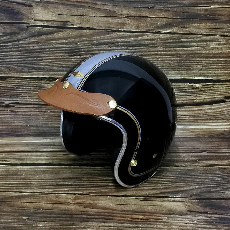 ACE ショート レザーバイザー コーヒーカラー feture 4