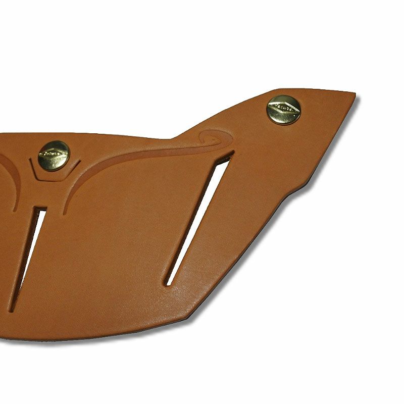 ACE ロング レザーバイザー ブラウン feture 2