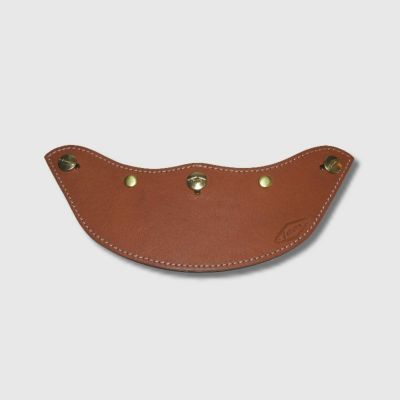 【SALE】SUPREMUS ハンドメイド ショート レザーバイザー ブラウン feture
