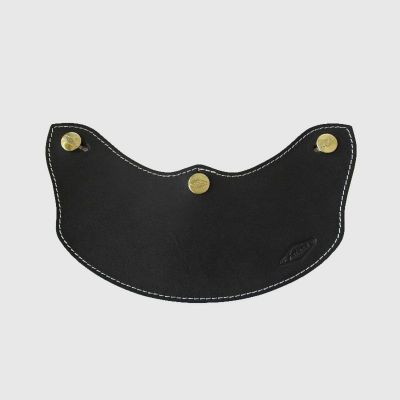 SUPREMUS ハンドメイド ロング レザーバイザー ブラック feture