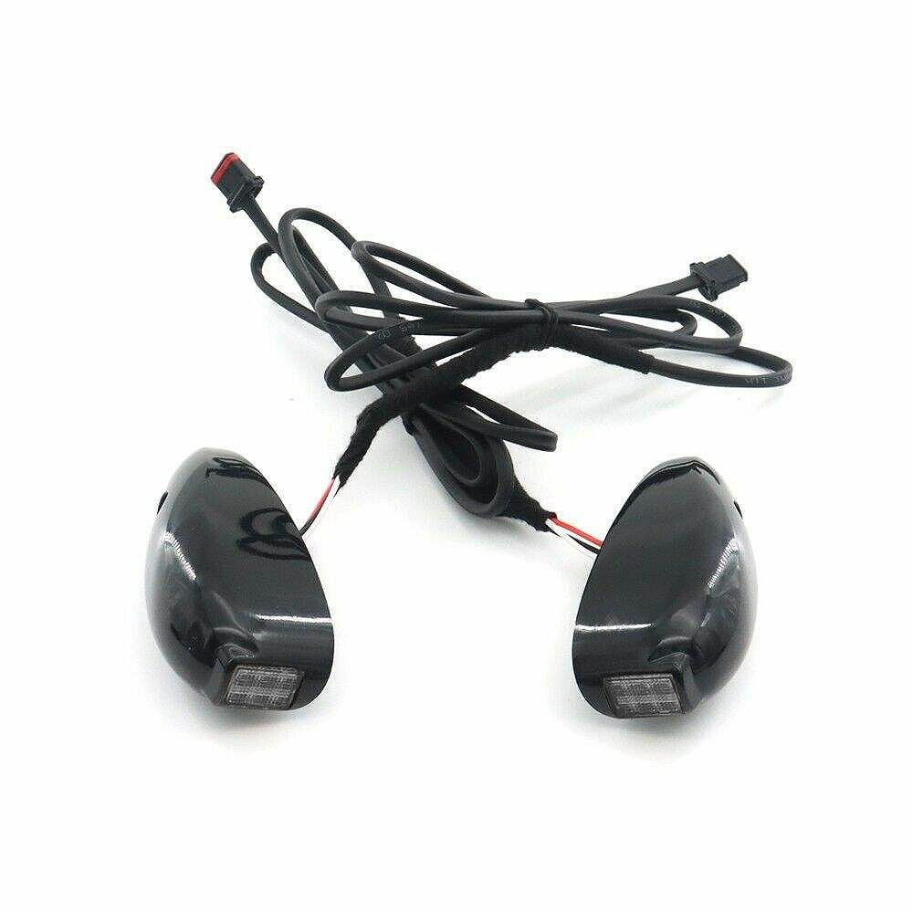 2015以降 ロードグライド フェアリングマウント LEDウインカー ホワイトポジションライト ブラック 2