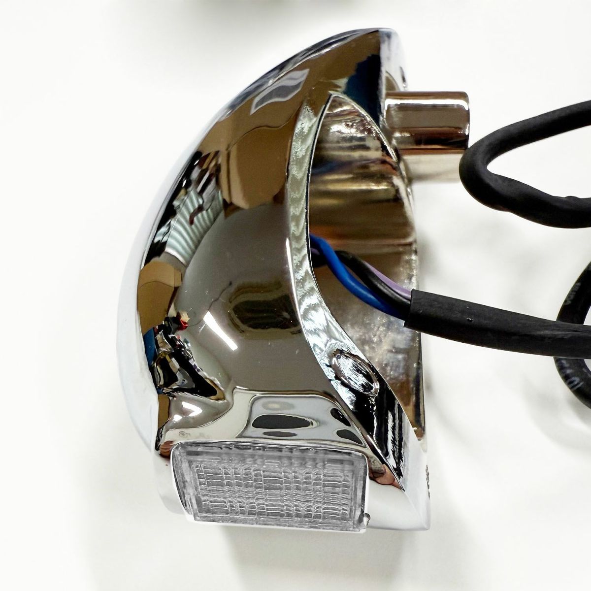 2015以降 ロードグライド フェアリングマウント LEDウインカー ホワイトポジションライト クローム 3