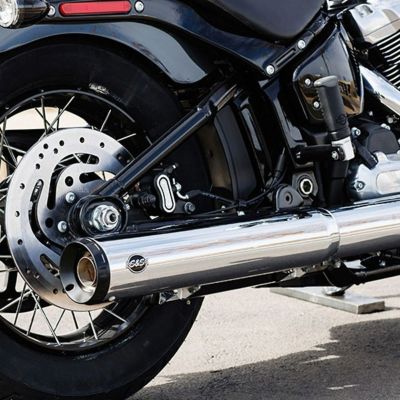2025以降 ソフテイル エスアンドエス グランドナショナル・スリップオンマフラー (クローム)