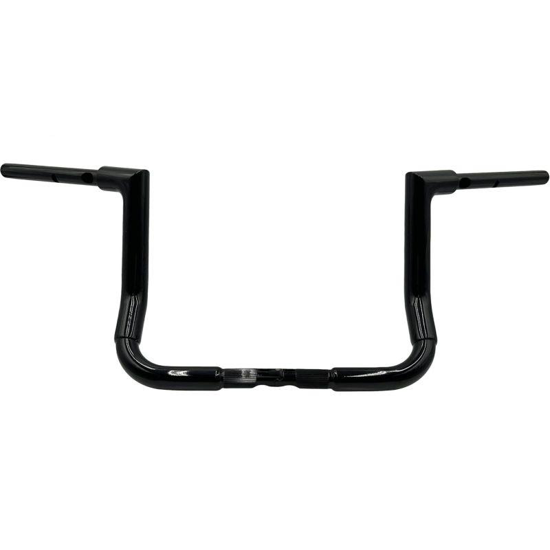  2024以降 ストリートグライド EZインストール 1-1/2インチ径フラットトップ・ハンドルバー 12インチ (グロスブラック)