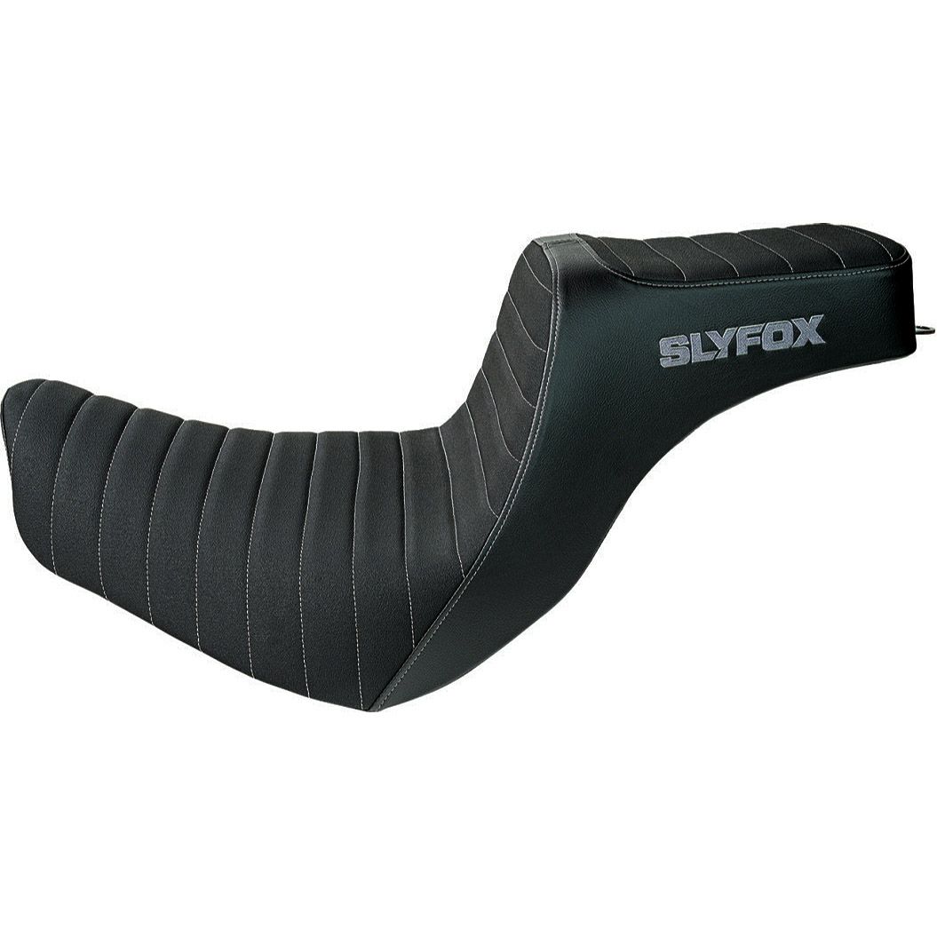 M8 ローライダー/S/ST、スポーツグライド ハイヌーン ツーアップシート (グレーロゴ)2