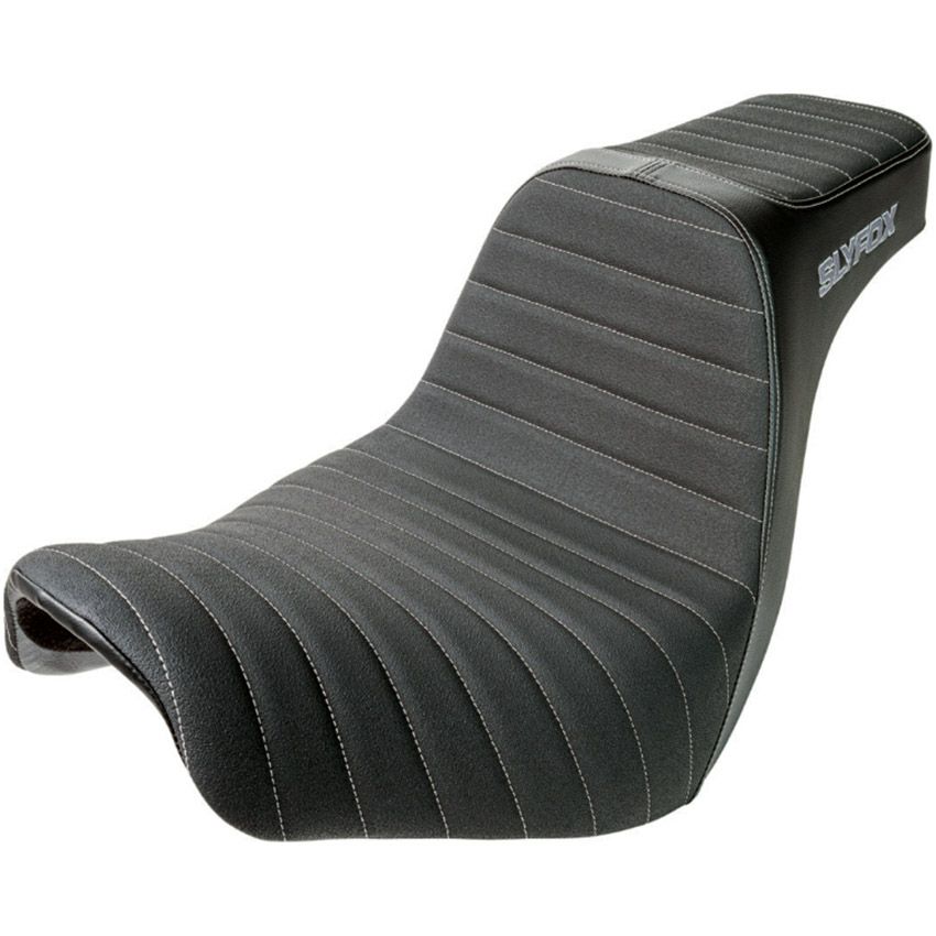 M8 ローライダー/S/ST、スポーツグライド ハイヌーン ツーアップシート (グレーロゴ)3