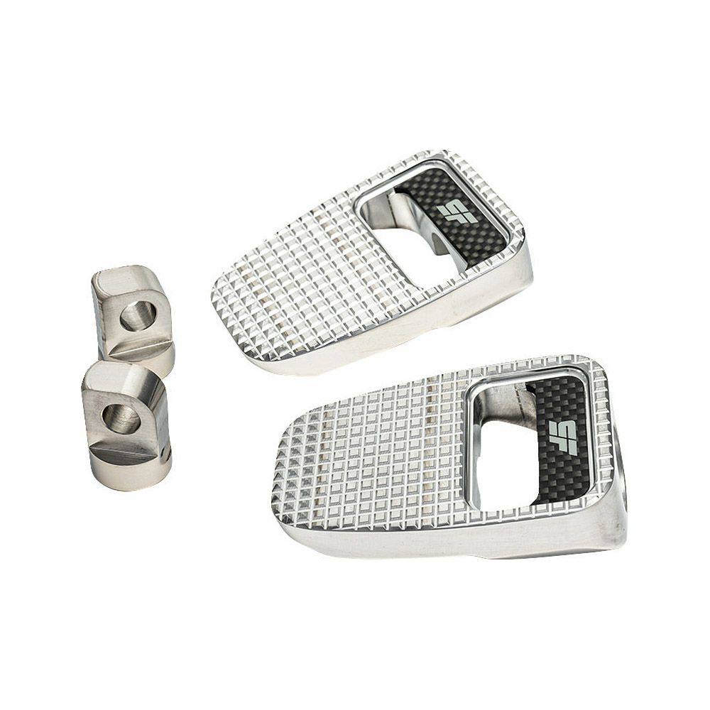 スライフォックス ハーレー用 フットペグ (ポリッシュ/カーボン)