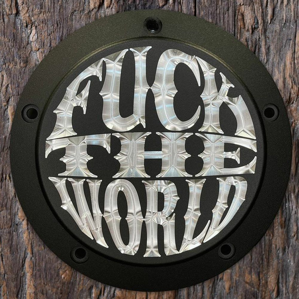 M8ツーリング FTW ダービカバー マットブラック Indian Larry Motorcycles 