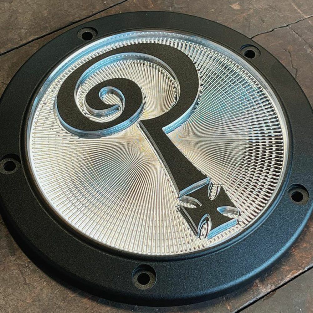  M8ソフテイル Question Mark ダービカバー マットブラック Indian Larry Motorcycles 