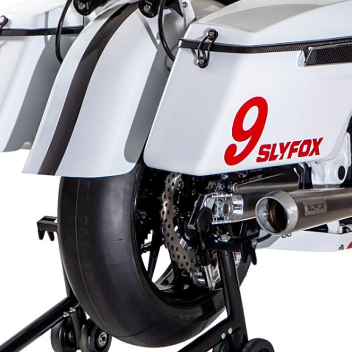 スライフォックス 11.8インチ リアブレーキディスクローター (ブラック)