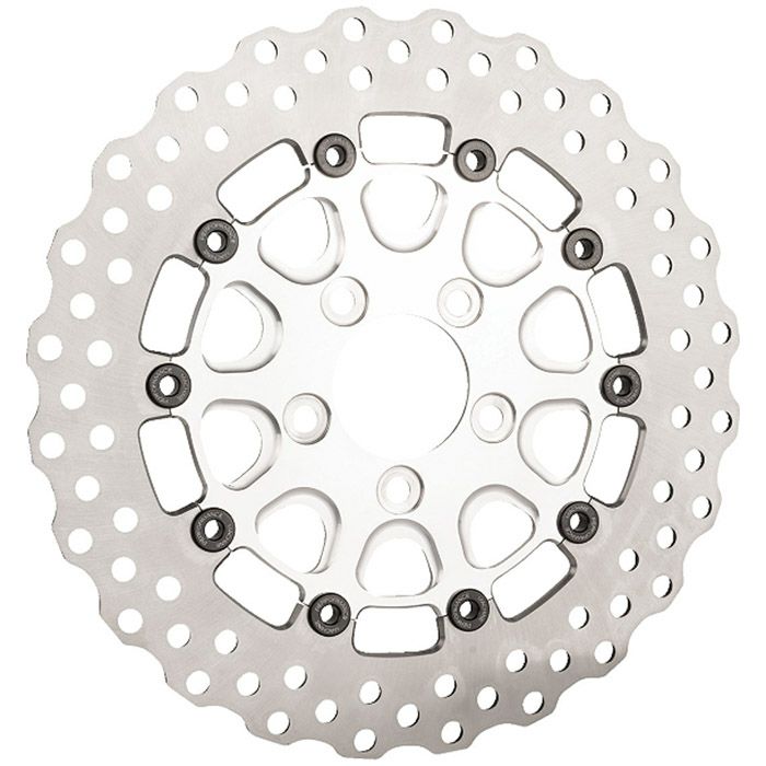 スライフォックス 11.8インチ リアブレーキディスクローター (シルバー)1