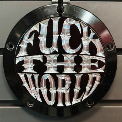 KEN'S FACTORY ラピッドシリーズ ミラー ブラックマシンカット左右 ラピッドシリーズ ミラー バンキッシュデザイン ブラックマシーン