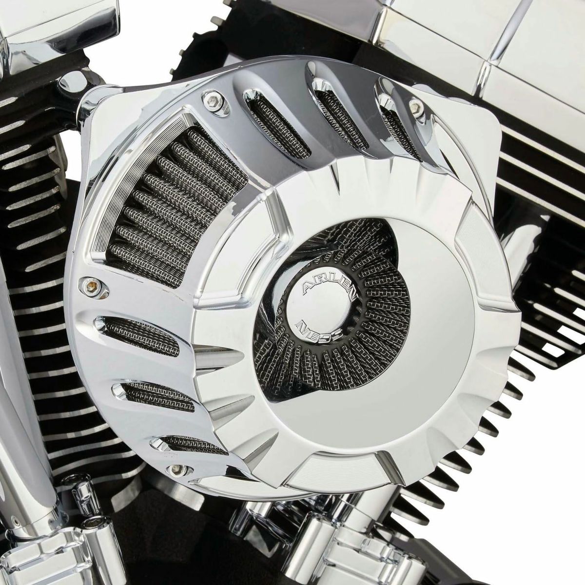 アレンネス ディープカット インバーテッド エアクリーナー クローム 2024以降ツーリンング 2025以降ソフテイル