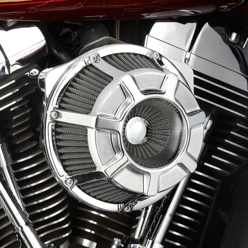 アレンネス Beveled インバーテッド エアクリーナー クローム 2024以降ツーリンング 2025以降ソフテイル