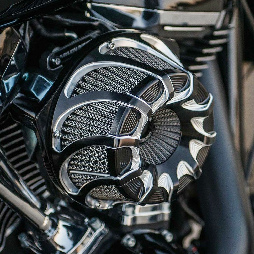 アレンネス Drift インバーテッド エアクリーナー ブラック 2024以降ツーリンング 2025以降ソフテイル