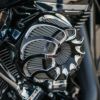 アレンネス Drift インバーテッド エアクリーナー ブラック 2024以降ツーリンング 2025以降ソフテイル
