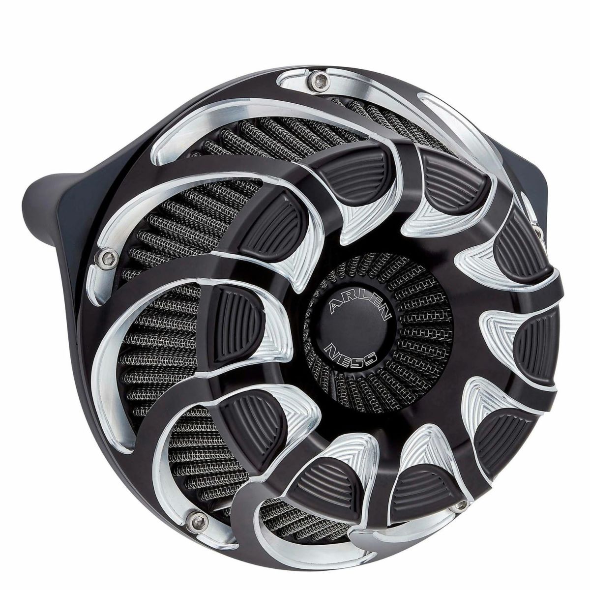 アレンネス Drift インバーテッド エアクリーナー ブラック 2024以降ツーリンング 2025以降ソフテイル 3