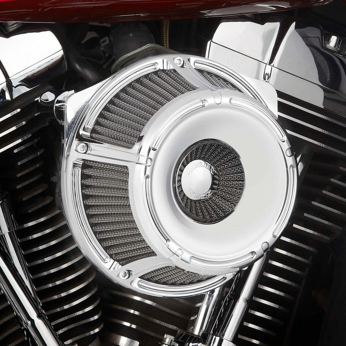 アレンネス Slot Track インバーテッド エアクリーナー クローム 2024以降ツーリンング 2025以降ソフテイル