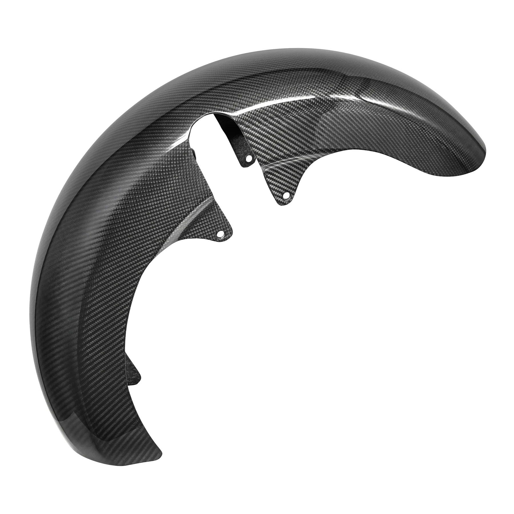 2024以降 ツーリング 18インチ ファット・ラッパー・カーボンフロントフェンダー1