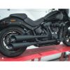 M8 ブレイクアウト、ファットボーイ ショットガン 2-2 フルエキゾーストマフラー (ブラック)4